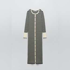 NWT Zara Striped Knit Dress - 2488/004